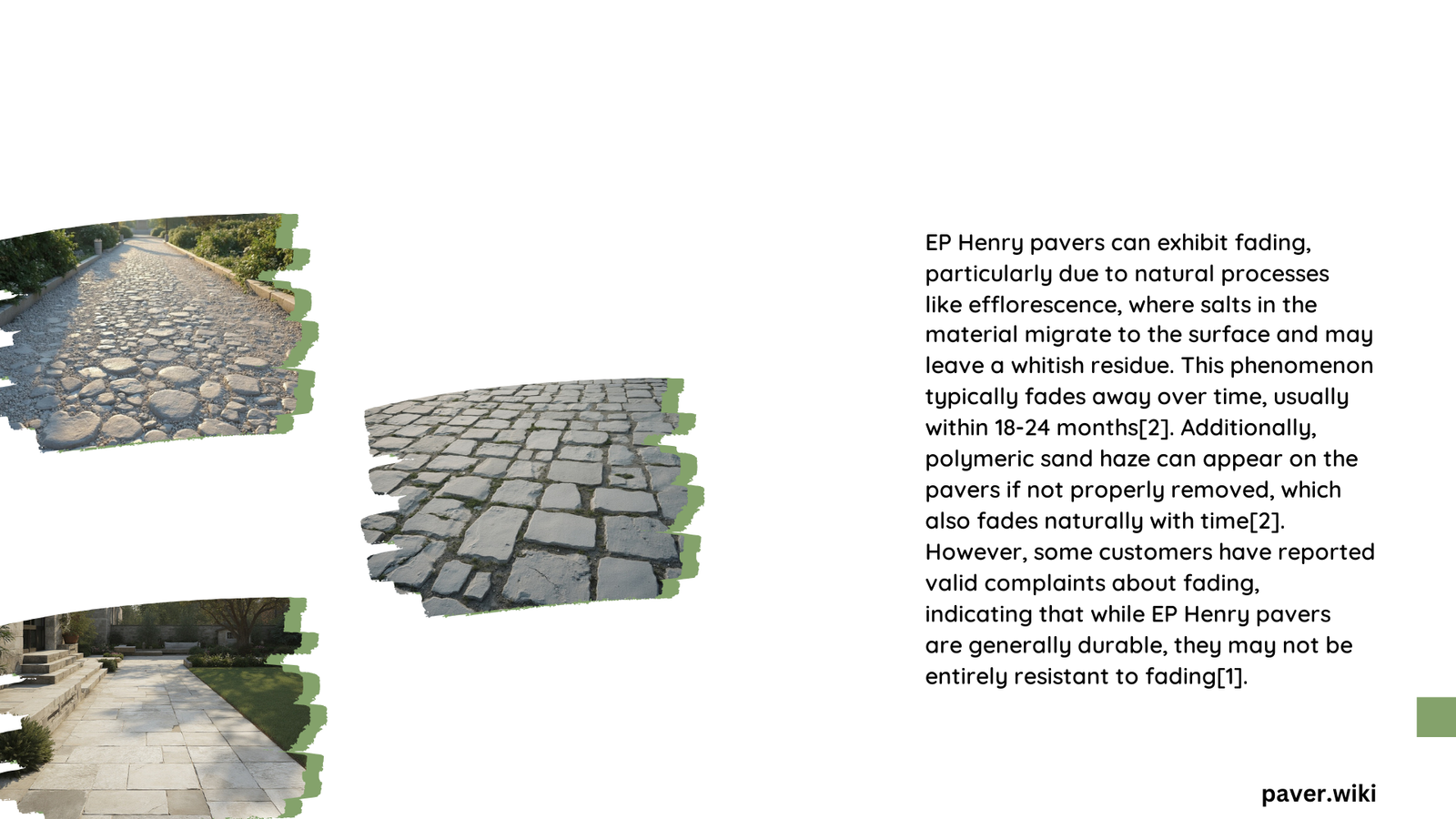 do ep henry pavers fade